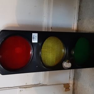 Vintage stoplight